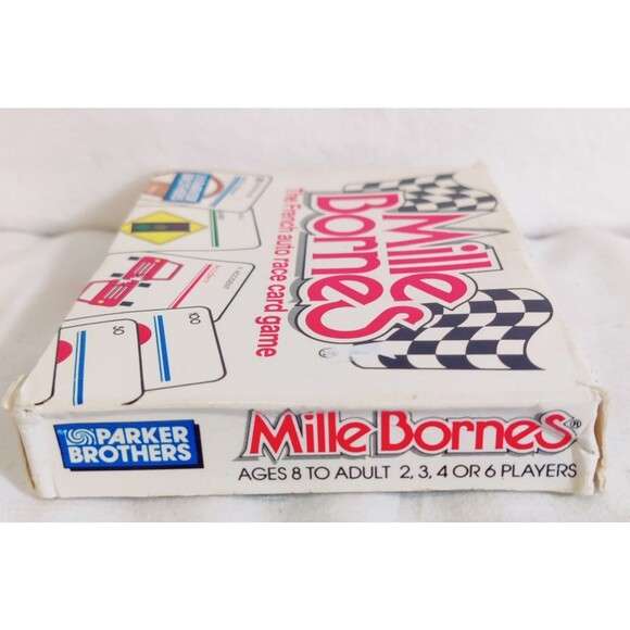 Mille Bornes The French Auto Race Card Game 1982 Complete Vintage Made in France - Picture 5 of 6